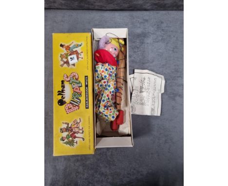 Pelham Puppet SS Clown with leaflet in original box