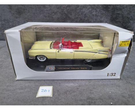 Signature Diecast Models #7329308 1959 Cadillac Eldorado Biarritz In Acrylic Display Box The Eldorado Name First Appeared In 