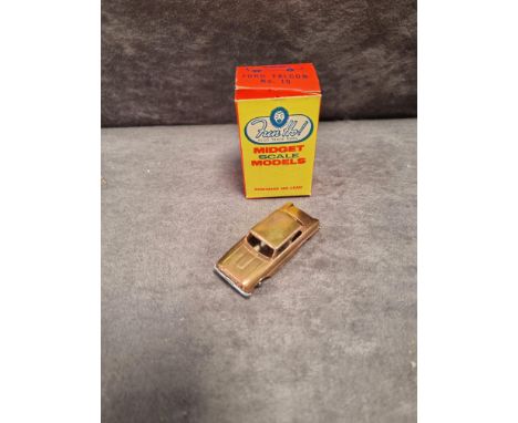 Fun Ho! New Zealand Diecast RARE #10 Ford Falcon in Gold with Silver base with leaflet Mint Model In Original Crisp Box Fun-H