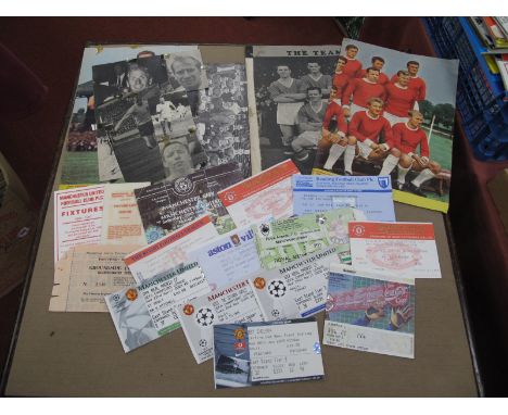 Manchester United Tickets, (13), 1994 League Cup Final, 2005 Semi, three Champions League, Cup Winners Cup, 2005 at Antwerp, 