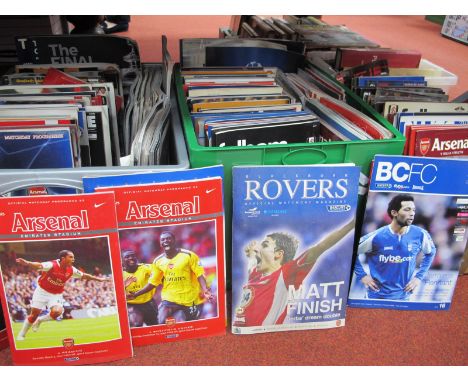 Arsenal Programmes From 2004 and Later, to include Champions League, Cup Finals, Semi's, Home and Away, Friendly's, Big Match