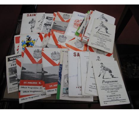 St Helens Rugby League Programmes From The 1960's, mainly homes including v. Liverpool City 1962, Van  Vollenhoven Testimonia