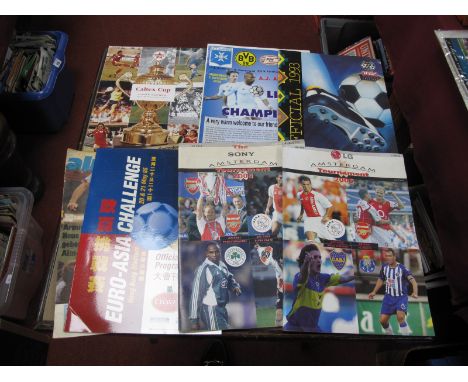 Arsenal in Tournament Programmes, 1993 South Africa, Amsterdam Tournaments, 1995 Euro Asia, 1990 Caltex Cup v. South Korea. (