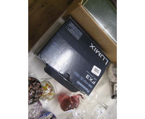 A digital camera.
