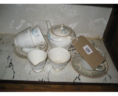 A Paragon part tea service etc.