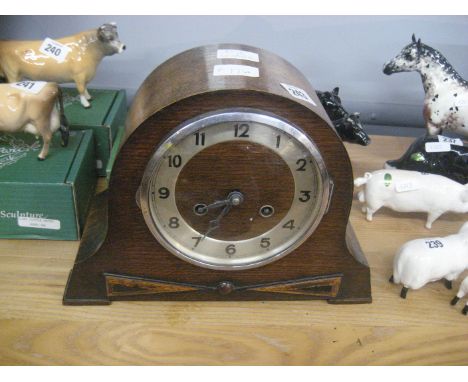 An early 20th mantle clock. 