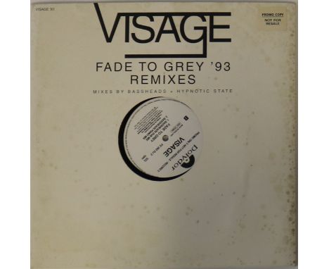 VISAGE - FADE TO GREY '93 REMIXES - A scarce 1993 double 12" promo featuring remixes of the Synth-Pop masterpiece (Polydor PZ