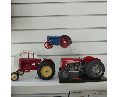 Tractoys 1/16 Farm Issue Massey Ferguson 65 MKI Tractor, limited edition no.269, together with a Bill Mills (Marbill) Massey 