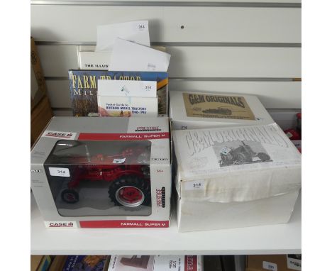 G&amp;M originals 1:16 scale models, comprising a Turner diesel tractor, limited edition no.94 in original box, and a Ransome