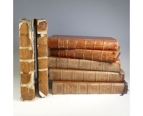 Manning (Owen and Bray, William);. 'The History and Antiquities of the County of Surrey', 3 folio vols., first edition printe