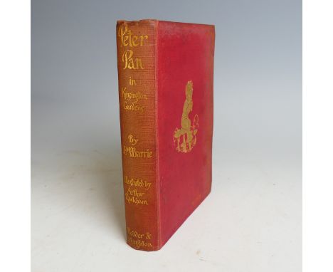 Barrie (J.M); 'Peter Pan in Kensington Gardens', first edition, pub. Hodder &amp; Stoughton, London, undated (1906), illustra