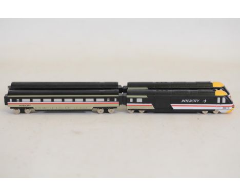 Set of Two Intercity 43011 Passenger Locomotive Model Trains by Lima, N Gauge  Material: Metal &amp; Plastic  Condition: Good