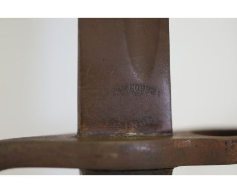 **19th Century German M1865/71 Hirschfänger Bayonet by Alex Coppel Solingen**  This historical German M1865/71 Hirschfänger b