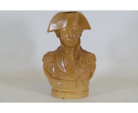Admiral Lord Nelson Ceramic Character Jug  This impressive ceramic character jug captures the likeness of Admiral Lord Nelson