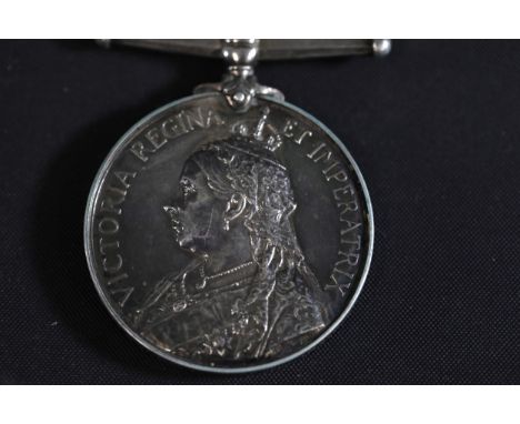 **Queen's South Africa Medal with Four Clasps Awarded to Private J. Crawley of the Royal Inniskilling Fusiliers**This Queen's