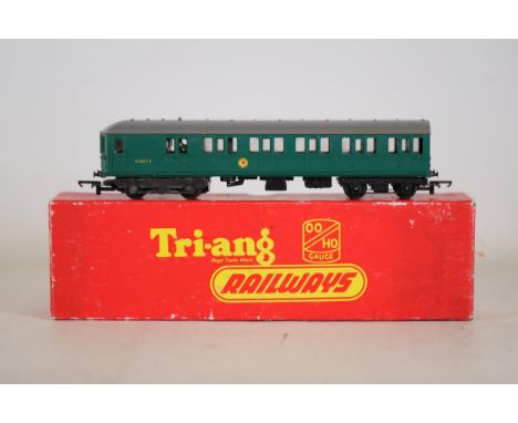 Vintage Tri-ang Railways OO/HO Gauge S.R. Suburban Motor Coach (R.156) in Original Packaging  This vintage model train car, m