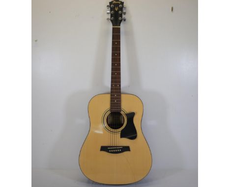 Ibanez V70-NT Acoustic Guitar  This Ibanez V70-NT acoustic guitar features a classic dreadnought body style, renowned for its
