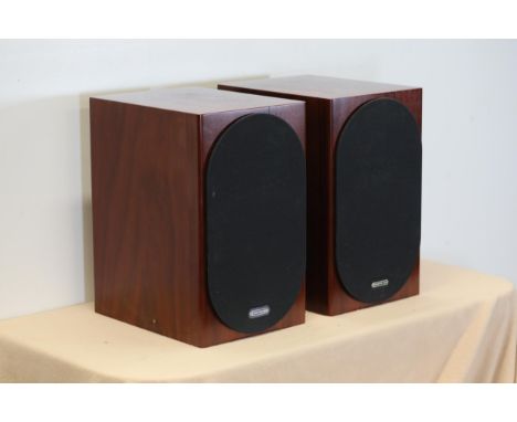 **Monitor Audio Silver 100 Speakers Pair in Wood Finish**  This offering includes a pair of Monitor Audio Silver 100 speakers