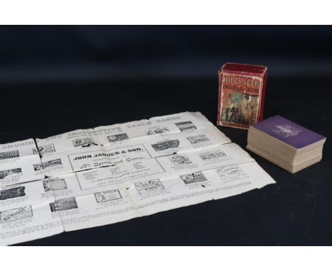 **Vintage "Hide &amp; Seek: Kings &amp; Queens of England" Card Game by John Jaques &amp; Son**  This vintage educational car
