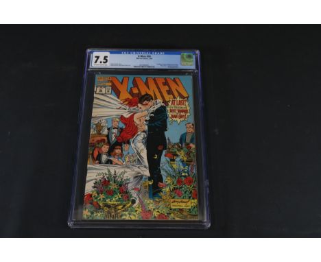 **Graded X-Men #30 Comic Book (Marvel, March 1994) Featuring Wedding of Scott Summers and Jean Grey**  This item is a graded 