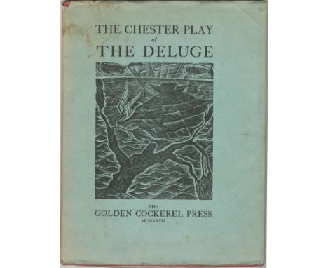 JONES (DAVID)Chester Play of the Deluge, NUMBER 134 OF 275 COPIES,  edited by J. Isaacs, 10 large wood-engraved illustrations
