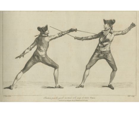 ANGELO (DOMENICO)L'école des armes... The School of Fencing, with a General Explanation of the Principal Attitudes and Positi