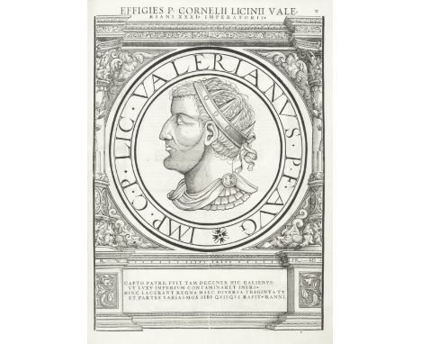 STRADA (JACOBUS DE)Imperatorum Romanorum onmium orientalium et occidentalium verissimae imagines ex antiquis numismatis quam 