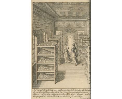 VIDA (MARCUS HIERONYMUS)The Silkworm: A Poem, engraved frontispiece, 1750; Scacchia, Ludus: A Poem on the Game of Chess, engr