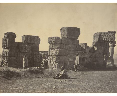 INDIA - KASHMIR AND NORTHWEST FRONTIER - PHOTOGRAPHYBAKER (WILLIAM), JOHN BURKE AND OTHERS. Album of views, and portrait grou