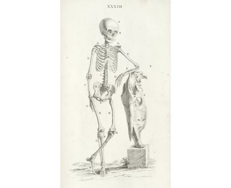 CHESELDEN (WILLIAM)Osteographia, or the Anatomy of the Bones, FIRST EDITION,  printed on thick paper, engraved frontispiece, 