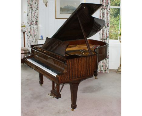 Steinway (c1975) 
A 6ft 2in Model A grand piano in a mahogany case on square tapering legs.