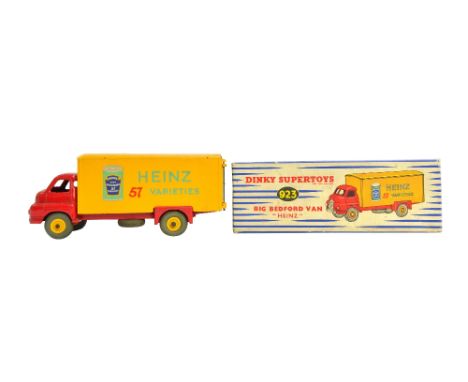 A Dinky Supertoys 923 Big Bedford van, 'Heinz', boxed.  Illustrated