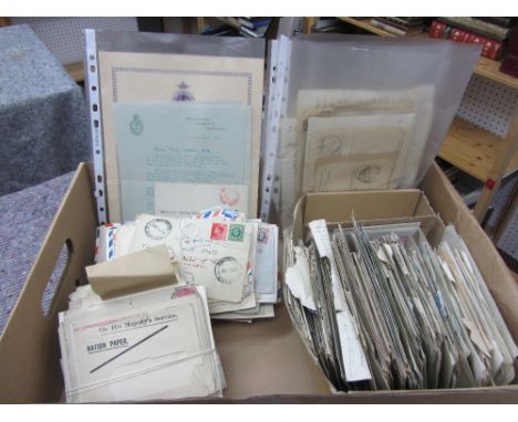 The OAKLEY HILL FAMILY - a large archive of original letters, mostly personal, both 19th cent., & later many relating to Dayr