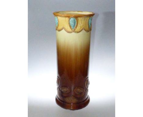 Bretby style pottery stick stand