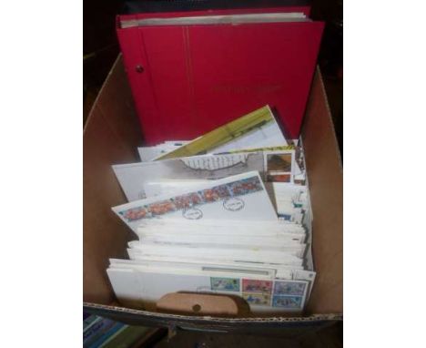Large collection of GB first day covers, 1960's to 2006 loose and in two albums