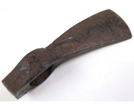 Iron axe head, circa 17th century, length 15cm approx. 