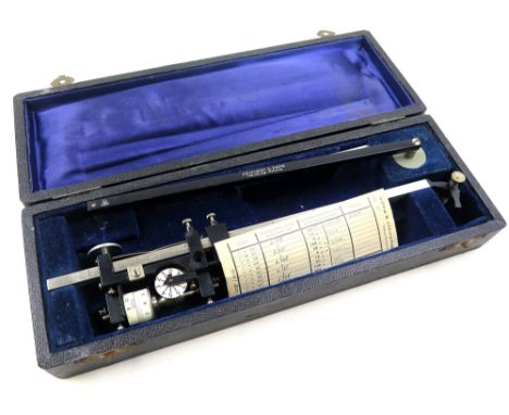 Planimeter by Dennert & Pape, circa early 20th century, in original case