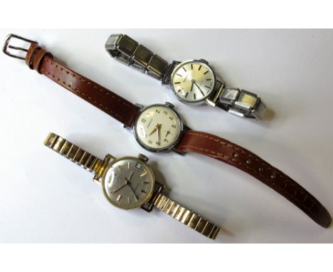 Three ladies wristwatches by Herald, Rotary & Tissot