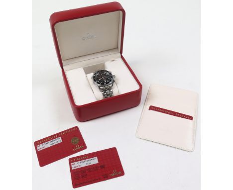 Omega Seamaster Professional Chronometer purchased 2010 with box, papers and spare links