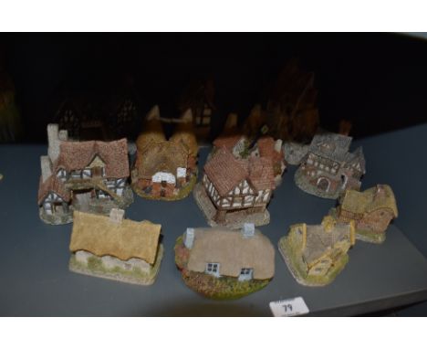 A selection of various model houses and cottages