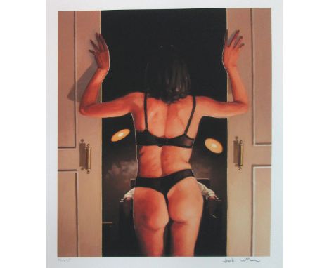 JACK VETTRIANO (British, b. 1951) 'His Favourite Girl', giclee lithograph, 55cm x 45cm, signed and certificated. (Please Note