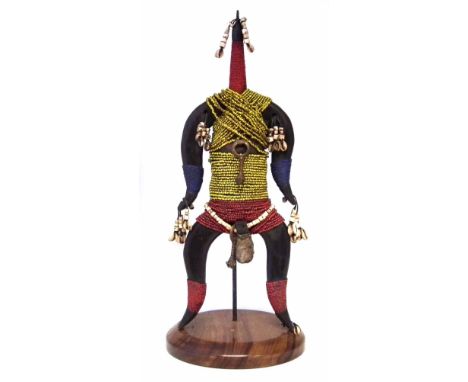 Namji doll, Cameroon, 55cm high     All lots in this Tribal and African Art Sale are sold subject to V.A.T. Therefore £100 ha