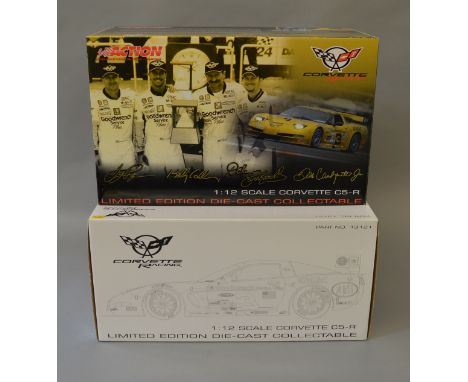 Action Collectables Corvette Racing 1:12 scale Corvette C5-R, ltd.ed. of 2000. Inner packaging sealed, boxed with outer box.