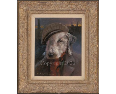 Mick Cawston Original Oil on Panel, (Original of Ltd Print) Painting Area 12"x10", Guide Price £900-£1,200 Framed as shown Ex