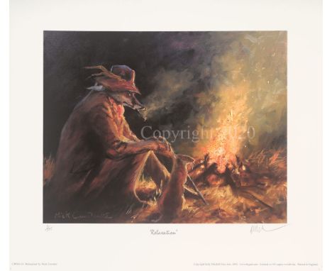 Mick Cawston Signed Limited Edition Prints, matching set of three: Each one Numbers 1 of 350, Each print measures: 9"x 11", S