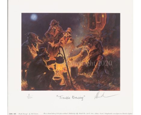Mick Cawston Signed Limited Edition Print Number 3 of 500 , Image Area 5.5"x 12", Supplied Print Only, Guide Price £180-£220 