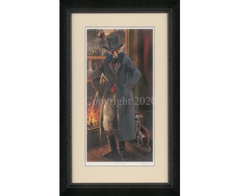 Mick Cawston Signed Limited Edition Print Number 20 of 20, Image Area 24"x 11.5", Size inc Frame 35"x 22" Supplied Framed as 