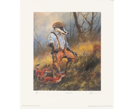 Mick Cawston Signed Limited Edition Print Number 1 of 350 , Image Area 10"x 8", Supplied Print Only, Guide Price £180-£220 Mi