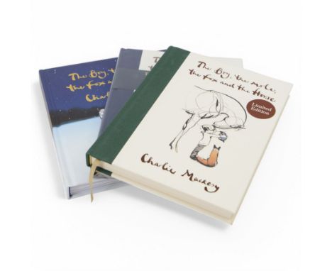 Mackesy, Charles; The Boy, The Mole, The Fox and The Horse, signed first edition, together with two other first editions 