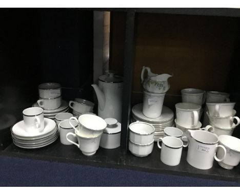 ROYAL DOULTON 'CARNATION' PART TEA AND DINNER SERVICE, along with other tea ware, including Thomas Germany